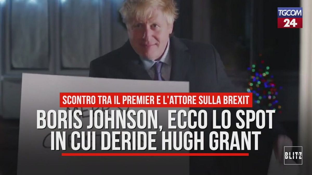 Boris Johnson, ecco lo spot-parodia in cui deride Hugh Grant