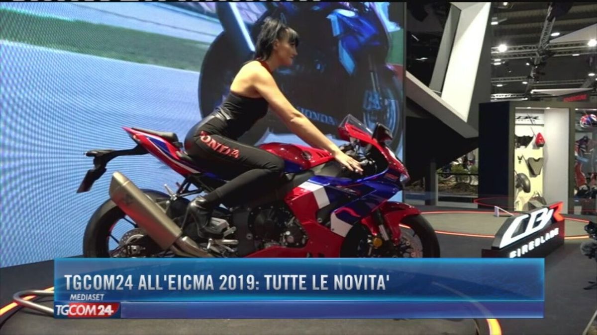 Tgcom24 all'Eicma 2019: tutte le novità