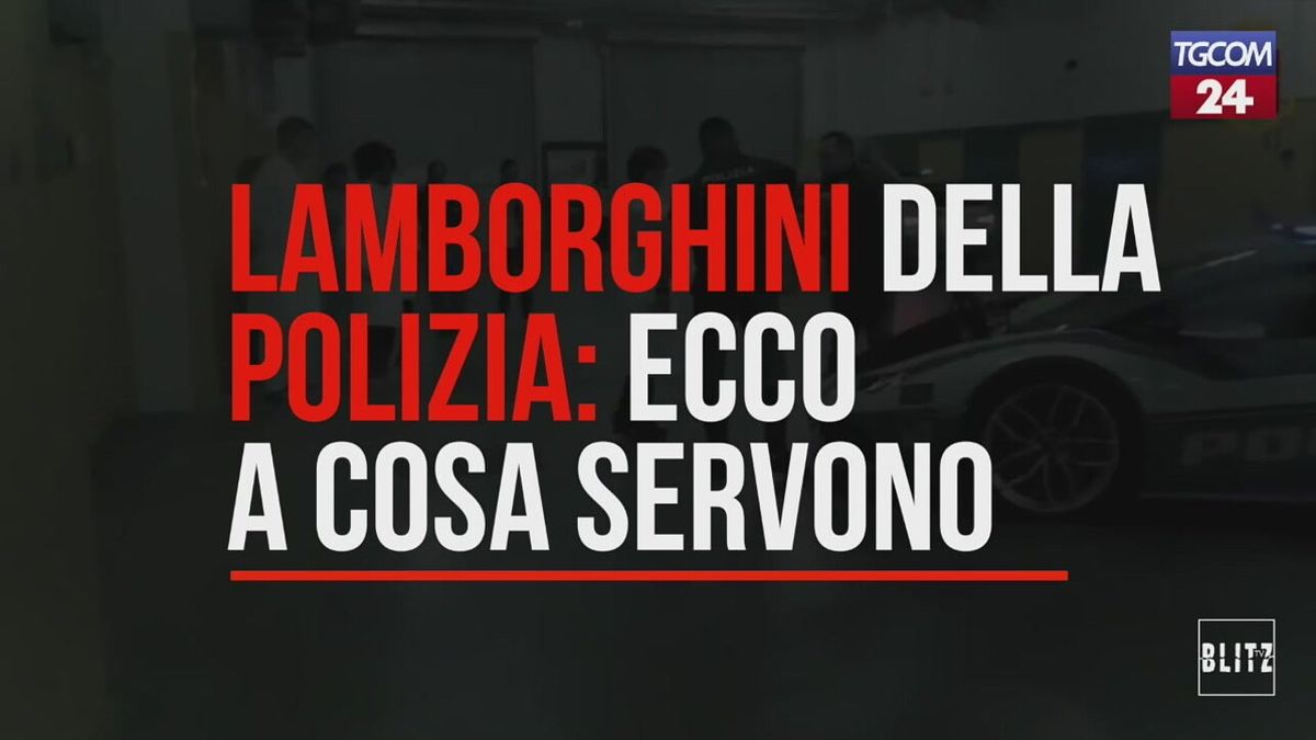 A cosa servono le Lamborghini della polizia? Ecco la risposta