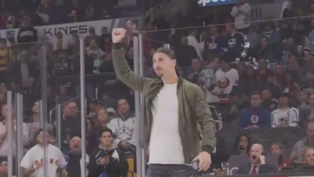 Hockey, Ibra re dello Staples Center