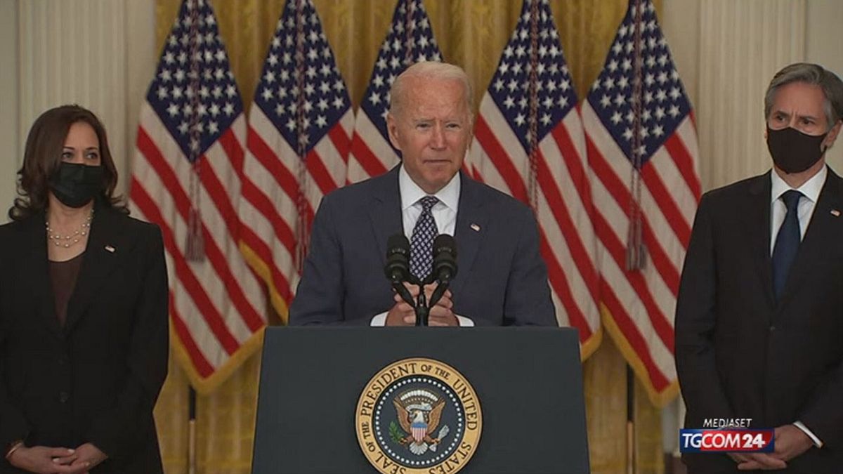 Biden: "L'evacuazione da Kabul è la più difficile della storia"