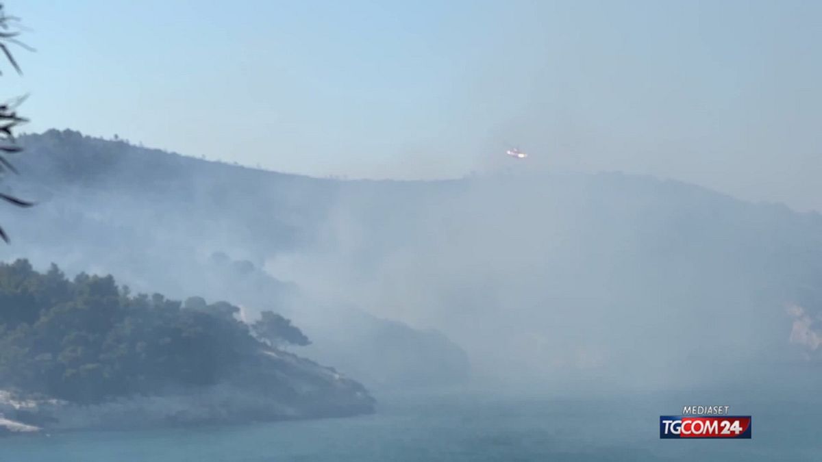 18.01 INCENDIO VIESTE SRV FIORENTINI