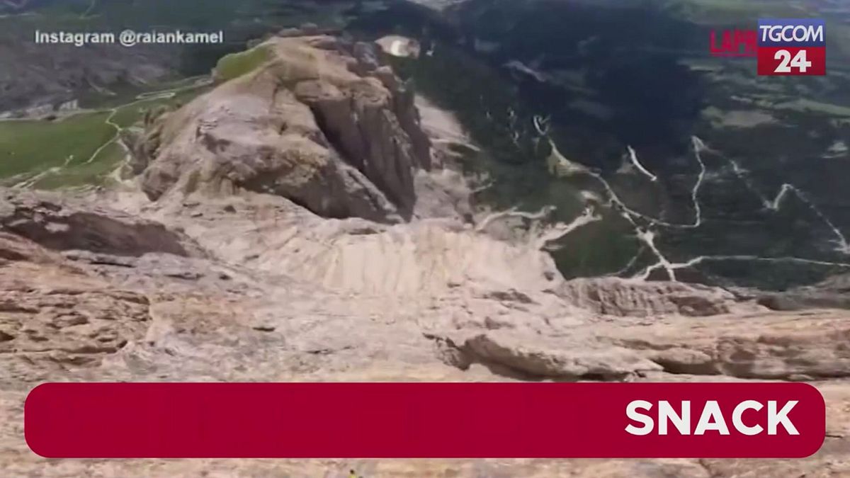 Base jumper morto in Val Badia, l'ultimo video di Raian Kamel