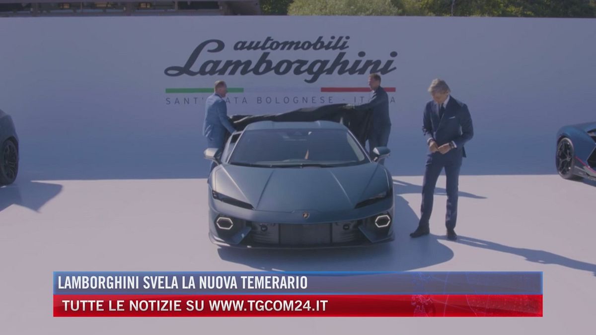 Lamborghini svela la nuova Temerario