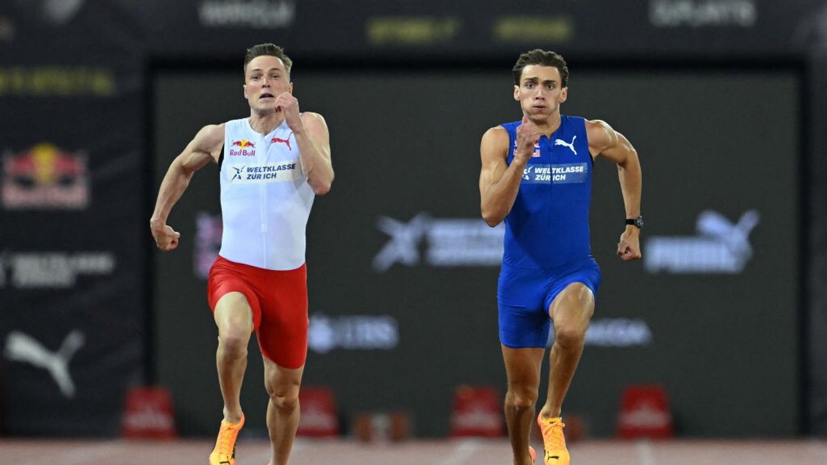 Duplantis è scattato dai blocchi molto veloce, dimostrando una straordinaria capacità di reazione allo sparo dello starter, mentre Warholm è rimasto leggermente attardato, perdendo in partenza almeno un paio di metri sull'avversario.