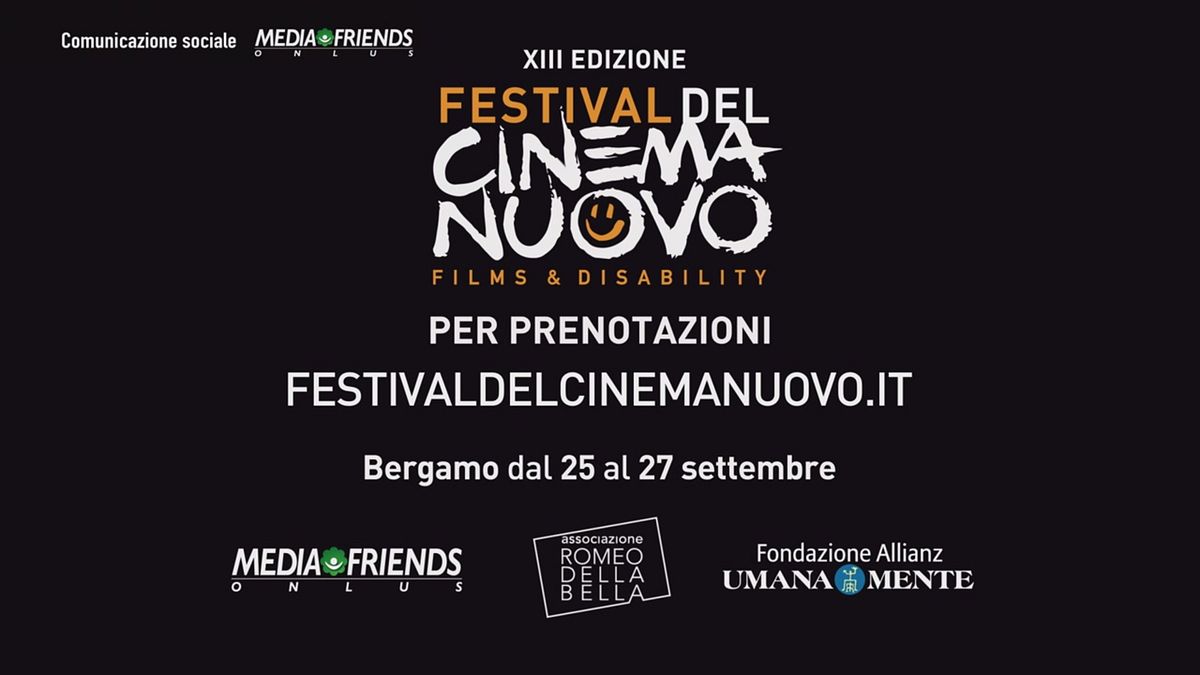 XIII° Festival del Cinema Nuovo - dal 25 al 27 settembre a Bergamo