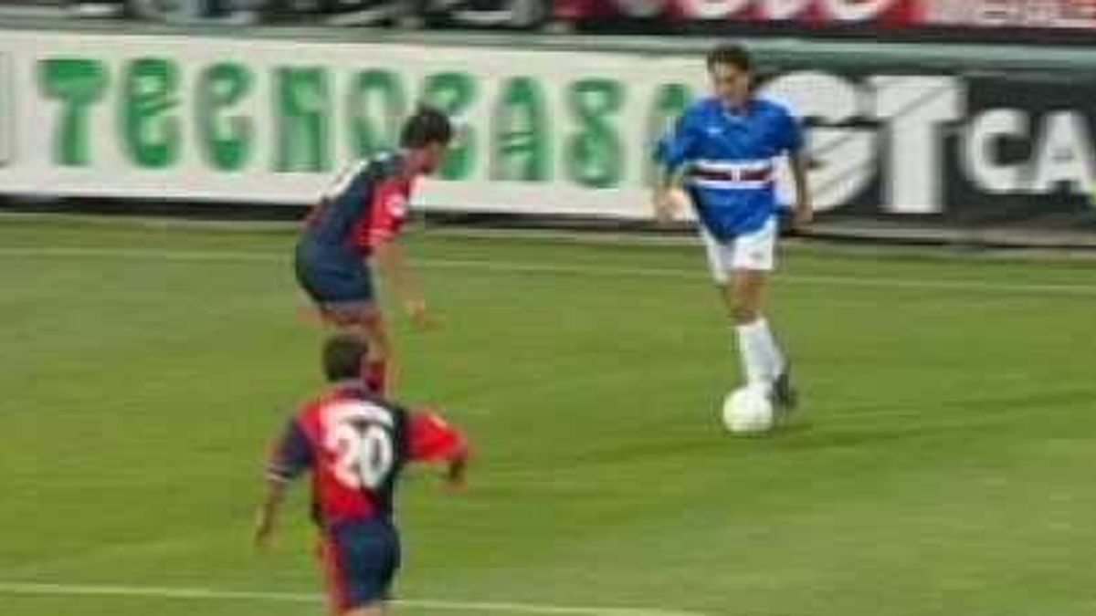 Genoa-Sampdoria della Coppa Italia 1996/97 (curiosità: il primo incontro finì 2-2 così ci fu la ripetizione del match che sorrise 2-0 ai rossoblù)