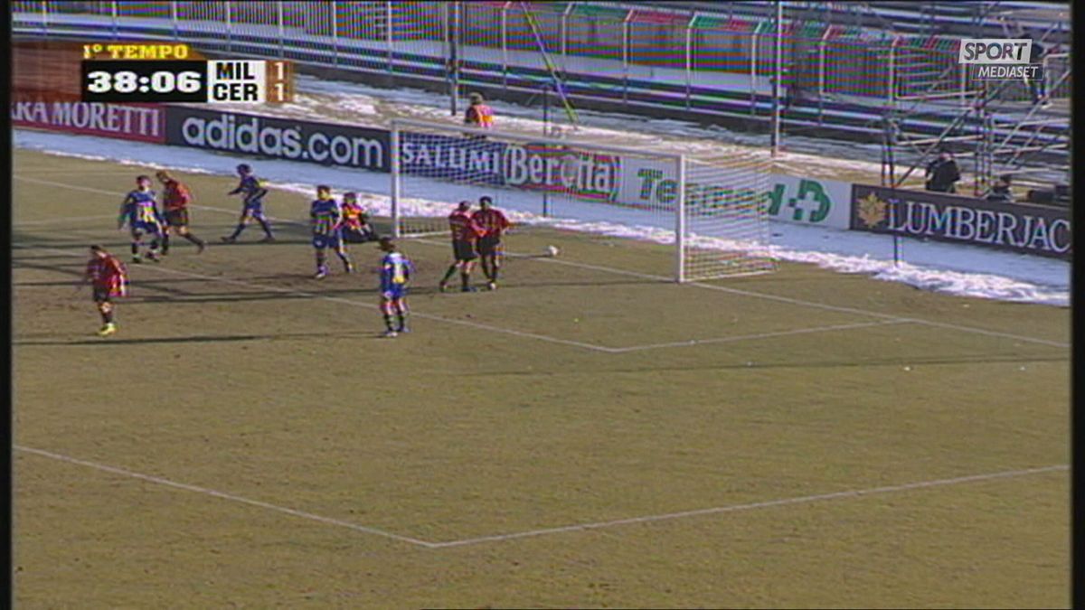 MILAN-CERVIA 5-2: I GOL 1