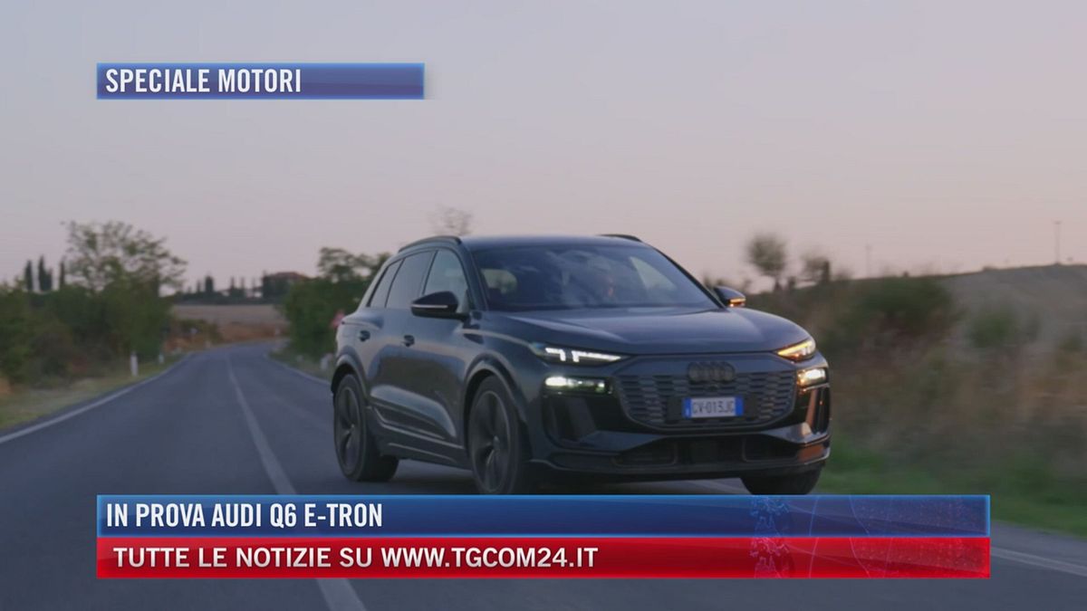 In prova Audi Q6 e-tron