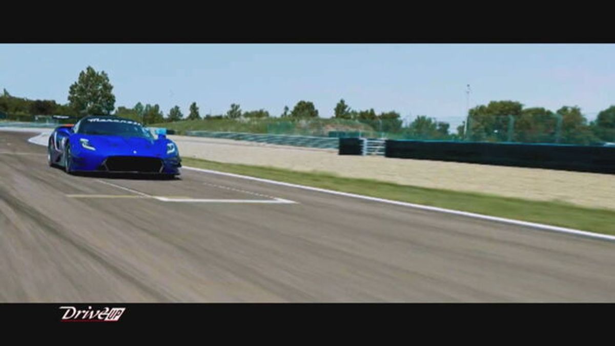 Maserati GT2 Stradale in pista a Monza