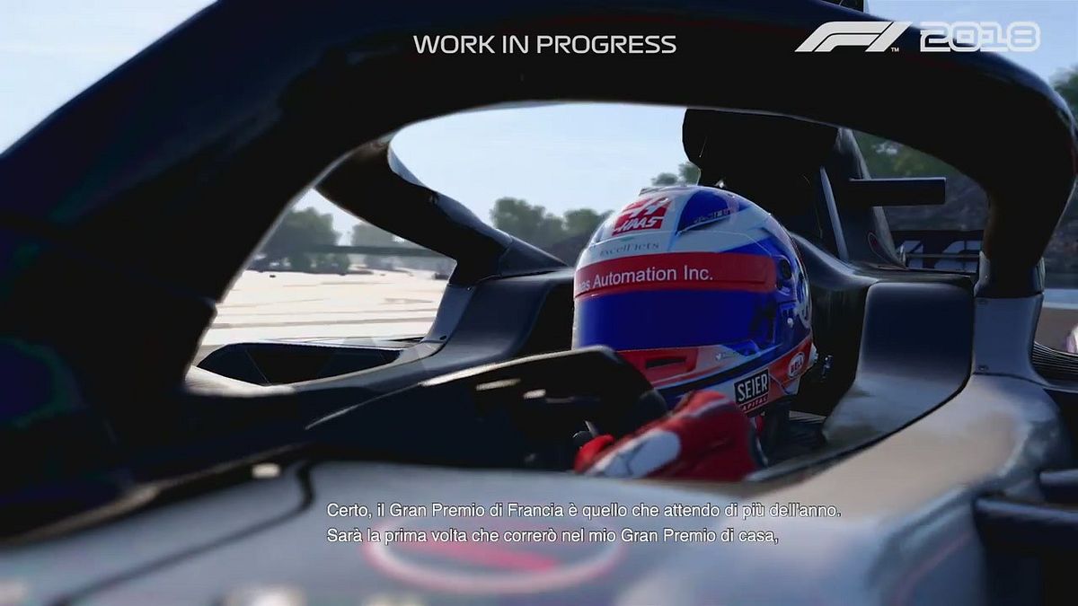 Al Paul Ricard con F1 2018