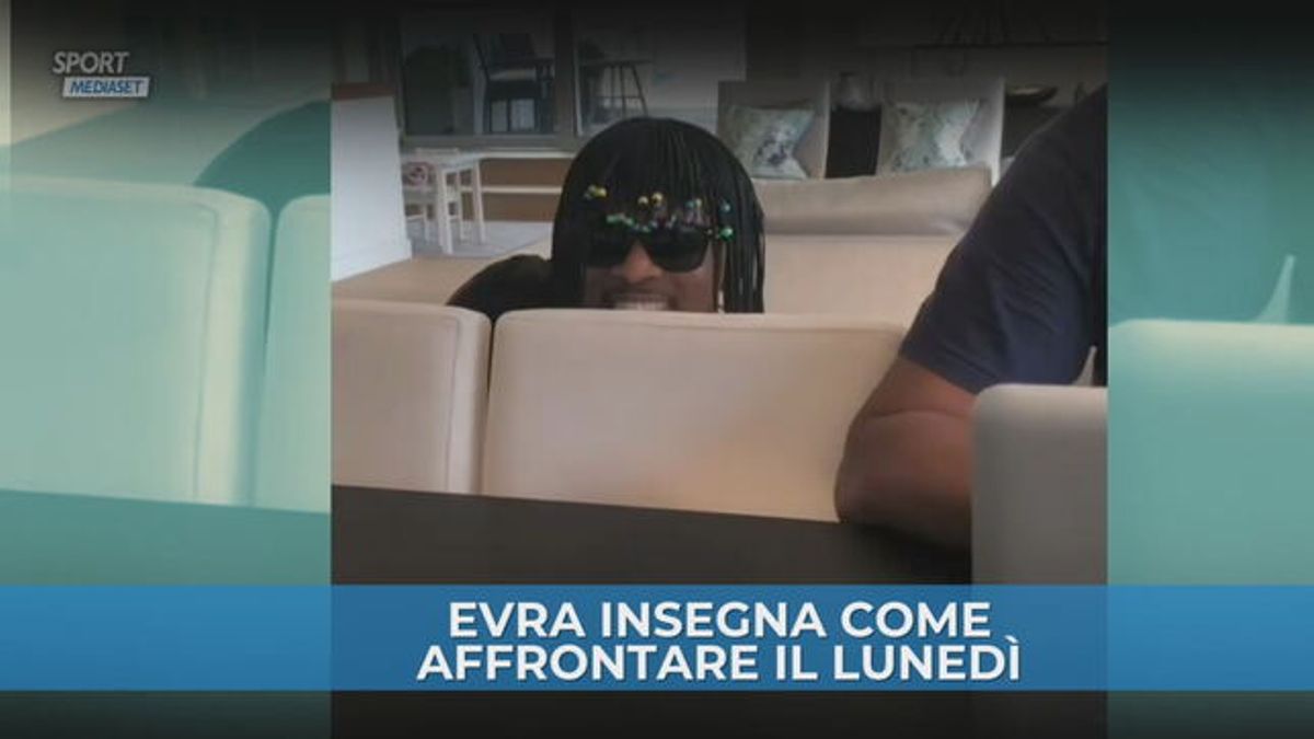 Inizio di settimana in allegria per Evra