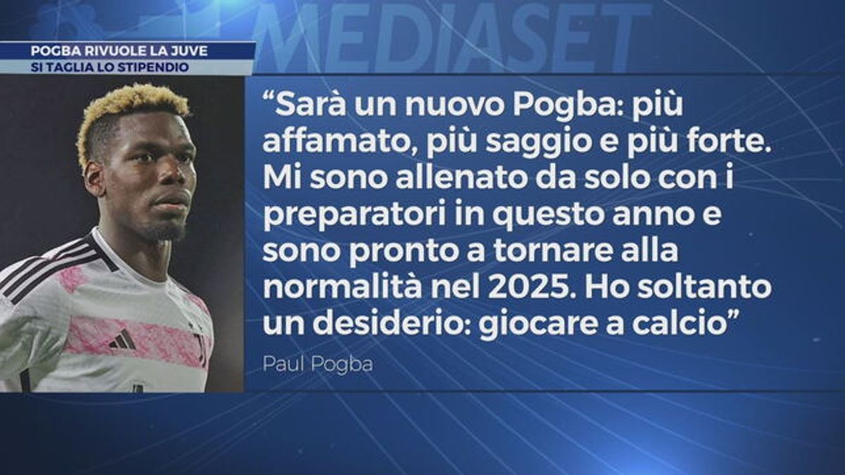 Pogba rivuole la Juve