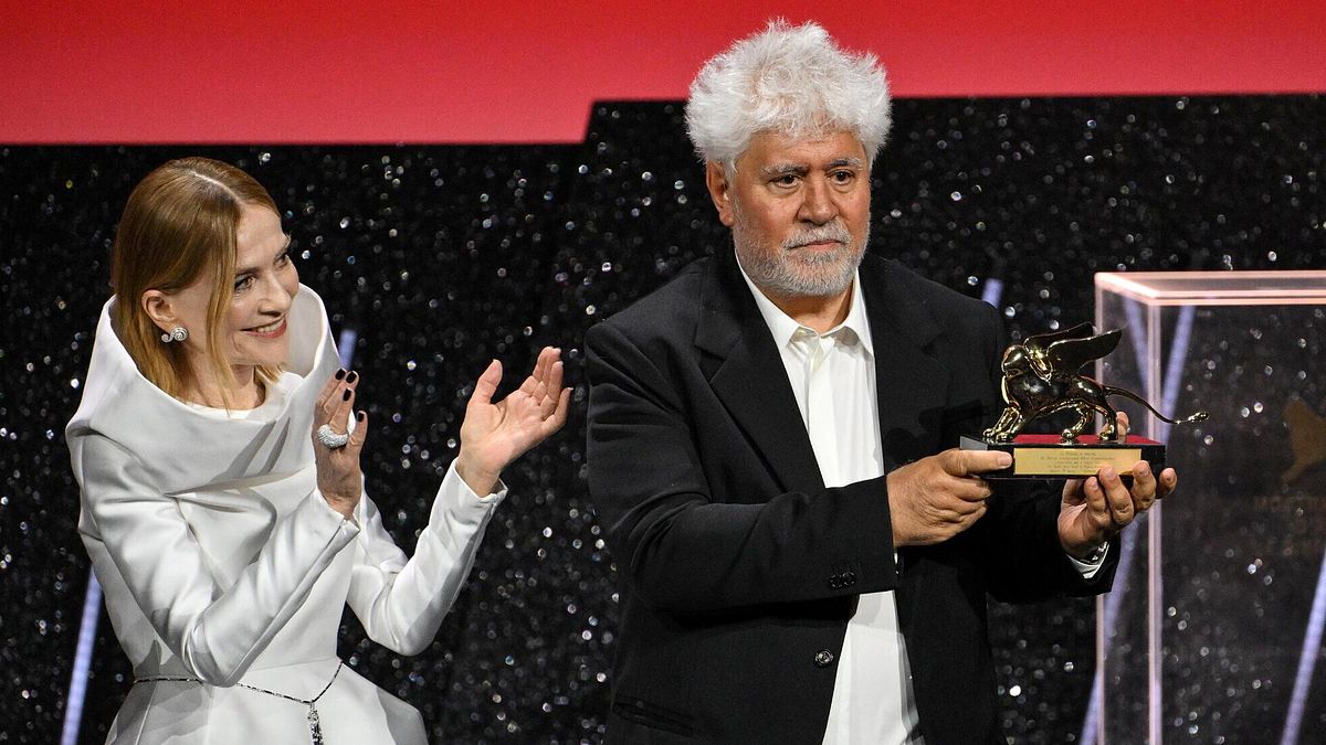 Isabelle Huppert e Pedro Almodovar