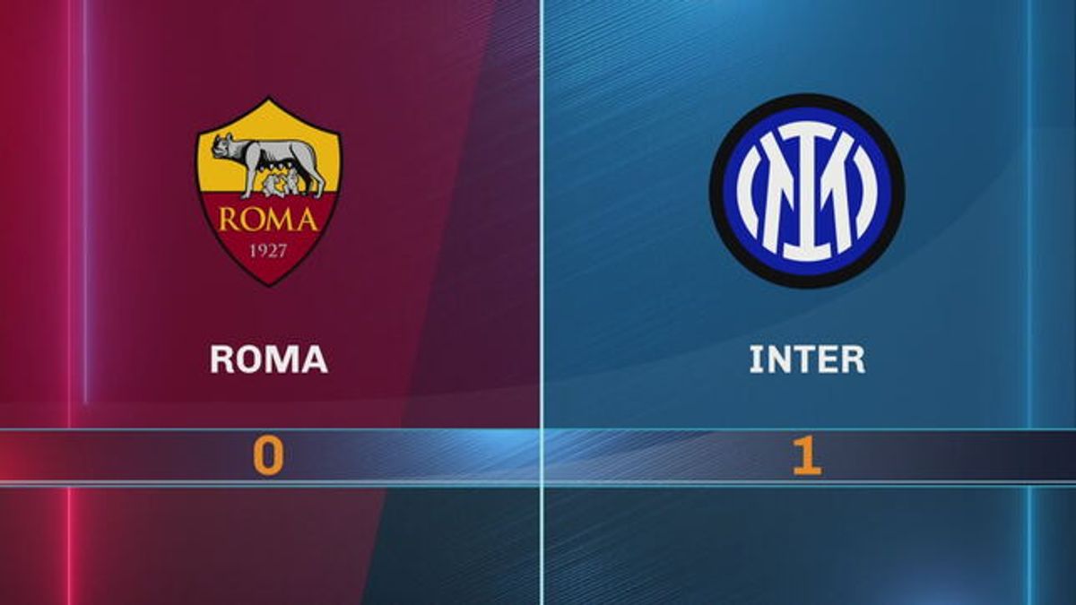 Roma-Inter 0-1: gli highlights