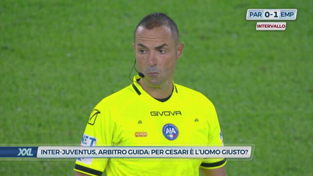 Inter-Juventus, arbitro Guida