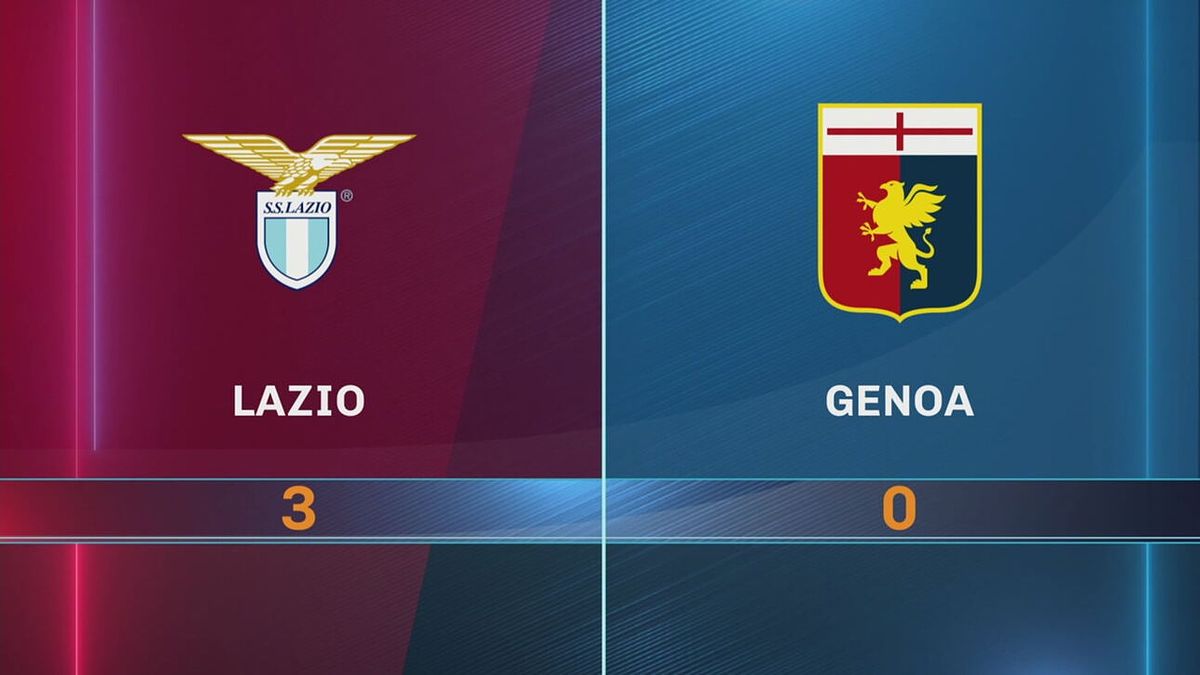 Lazio-Genoa 3-0: gli highlights