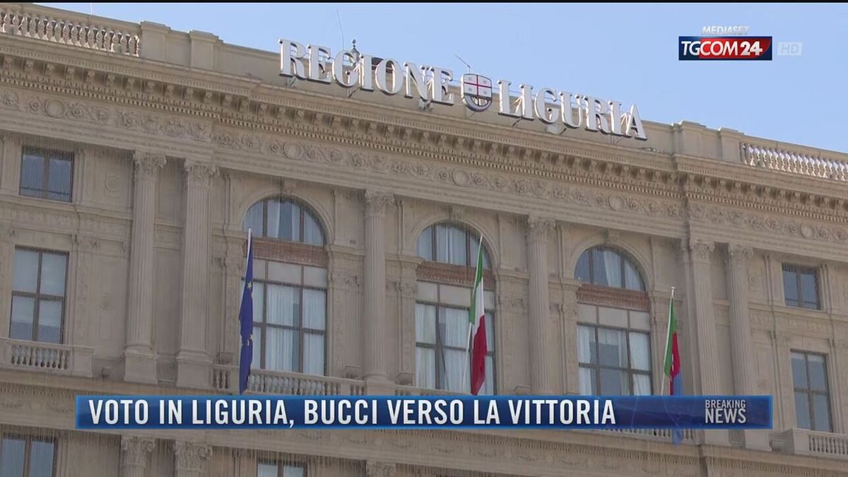 Breaking News delle 21.30 | Voto in Liguria, Bucci verso la vittoria