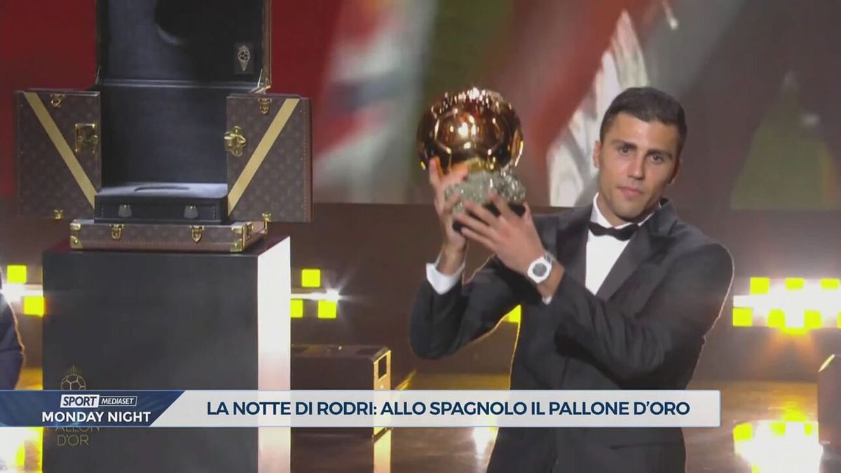 Rodri vince il Pallone d'oro