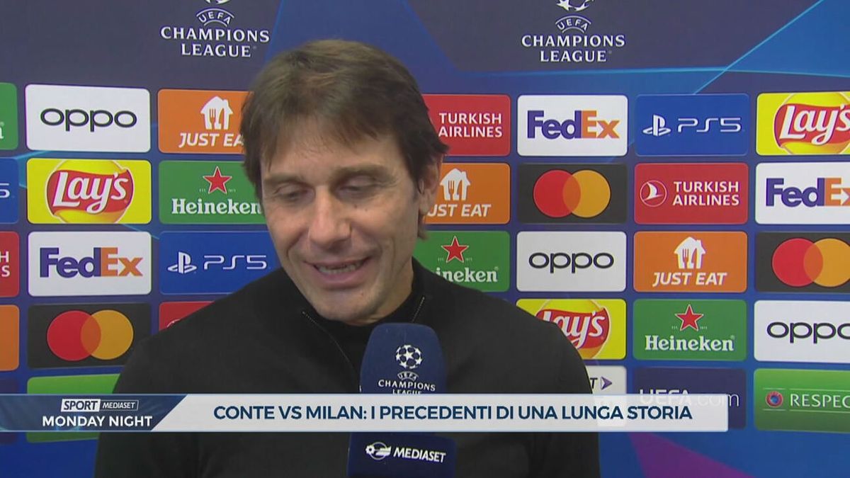 Conte contro il Milan