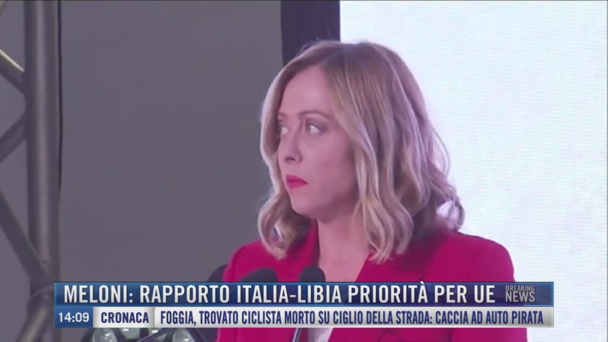 Breaking News delle 14.00 | Meloni: rapporto Italia-Libia priorità per Ue