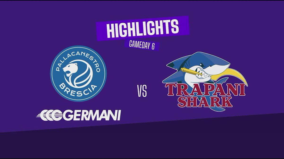 Brescia-Trapani 74-95: gli highlights