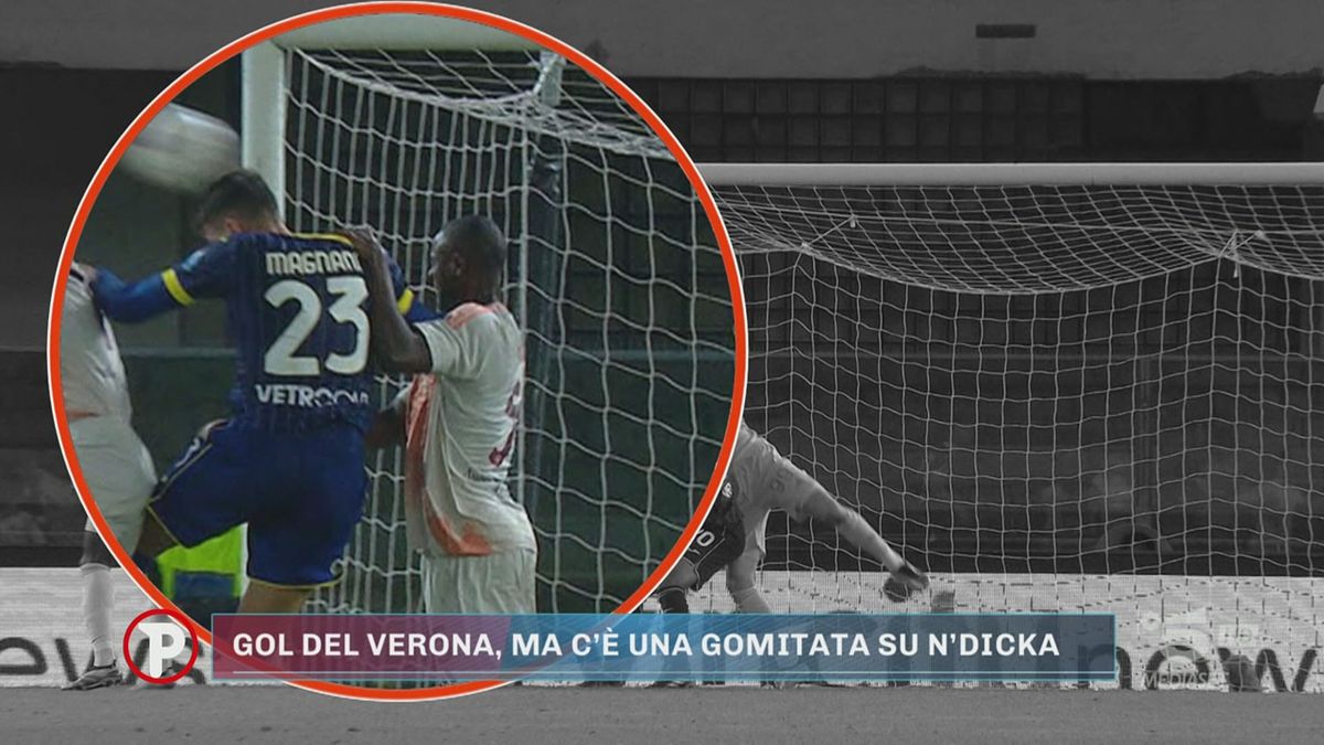 La moviola di Verona-Roma: da annullare il gol di Magnani?