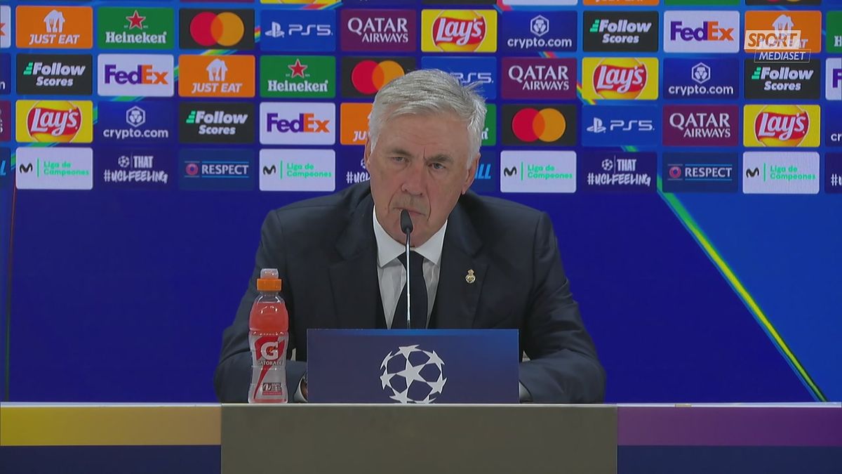 DICH ANCELOTTI IN CONFERENZA POST REAL-MILAN 1