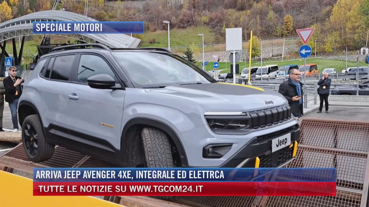 Arriva Jeep Avenger 4xe, integrale ed elettrica