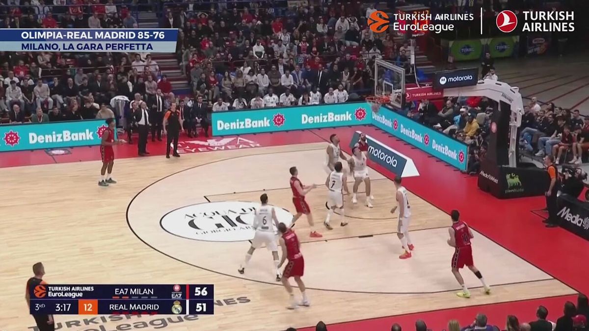 Eurolega: Olimpia - Real Madrid 85-76