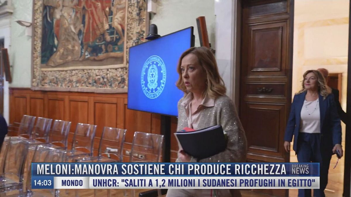 Breaking News delle 14.00 | Meloni: manovra sostiene chi produce ricchezza