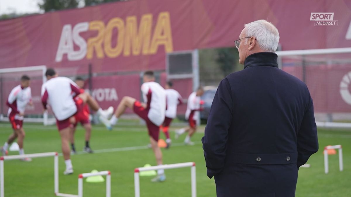 MCH RANIERI ROMA PRIMO ALLENAMENTO 1