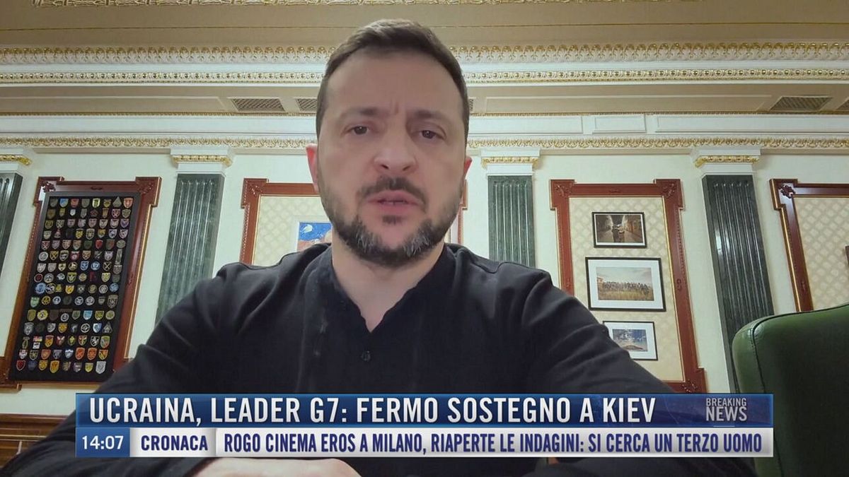 Breaking News delle 14.00 | Ucraina, leader G7: fermo sostegno a Kiev