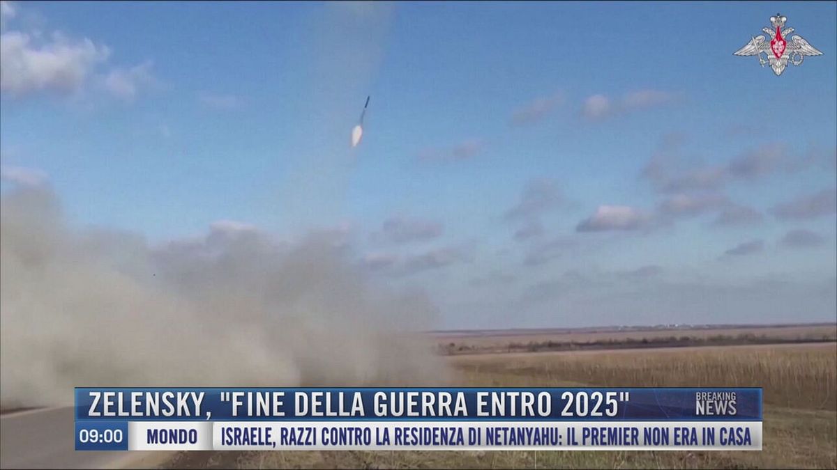 Breaking News delle 09.00 | Zelensky, "Fine della guerra entro 2025"