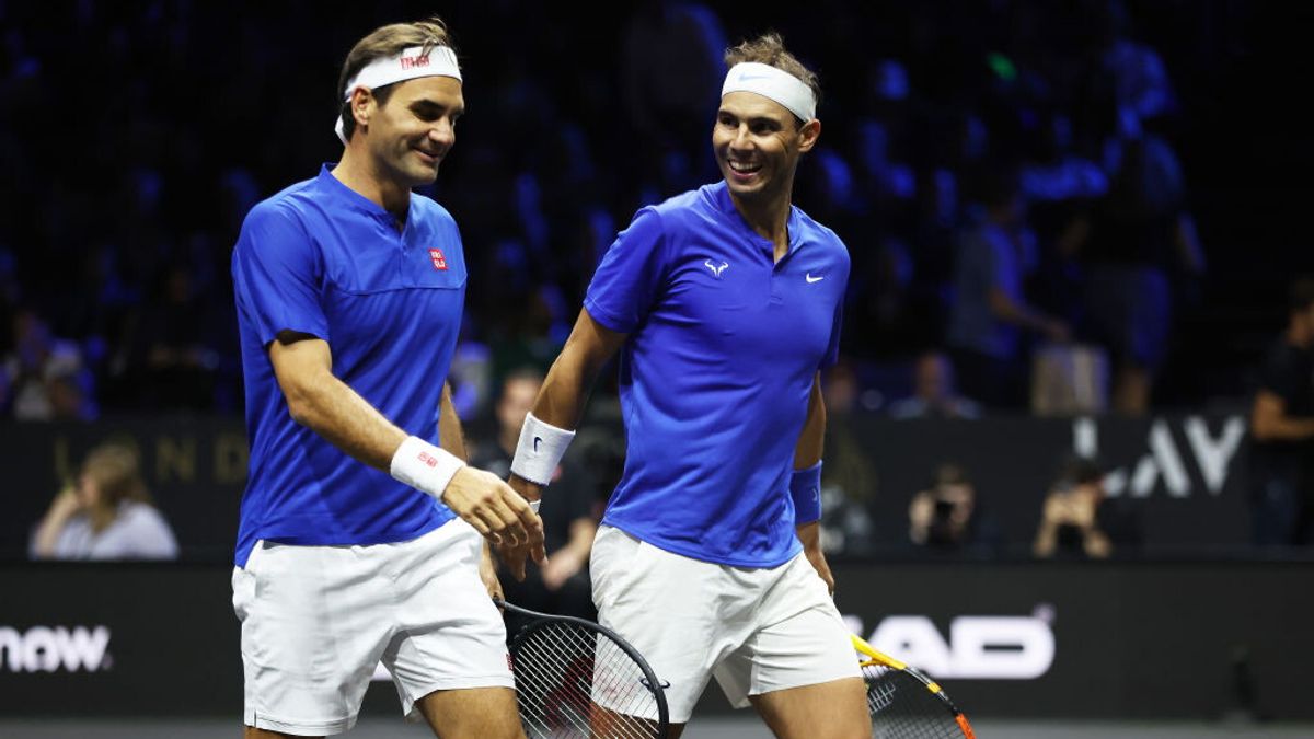 Rafa Nadal e Roger Federer