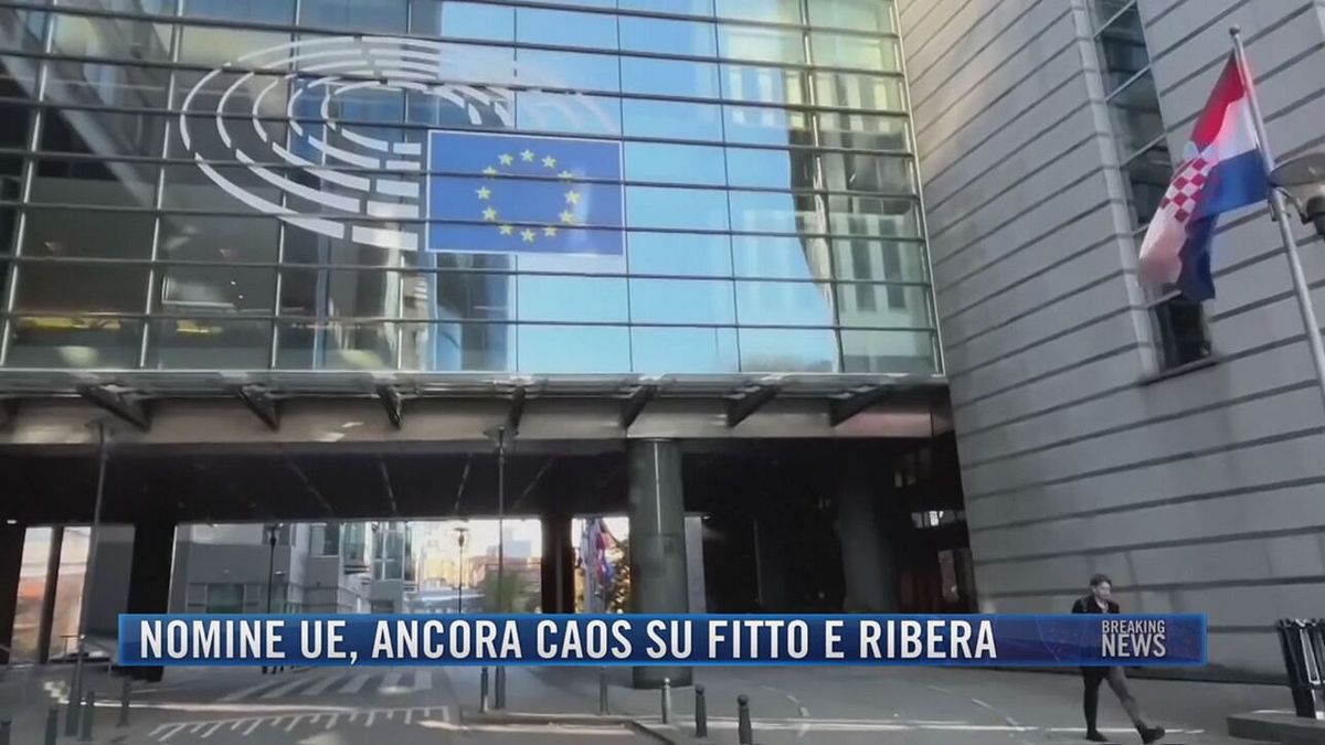 Breaking News delle 21.30 |  Nomine Ue, ancora caos su Fitto e Ribera