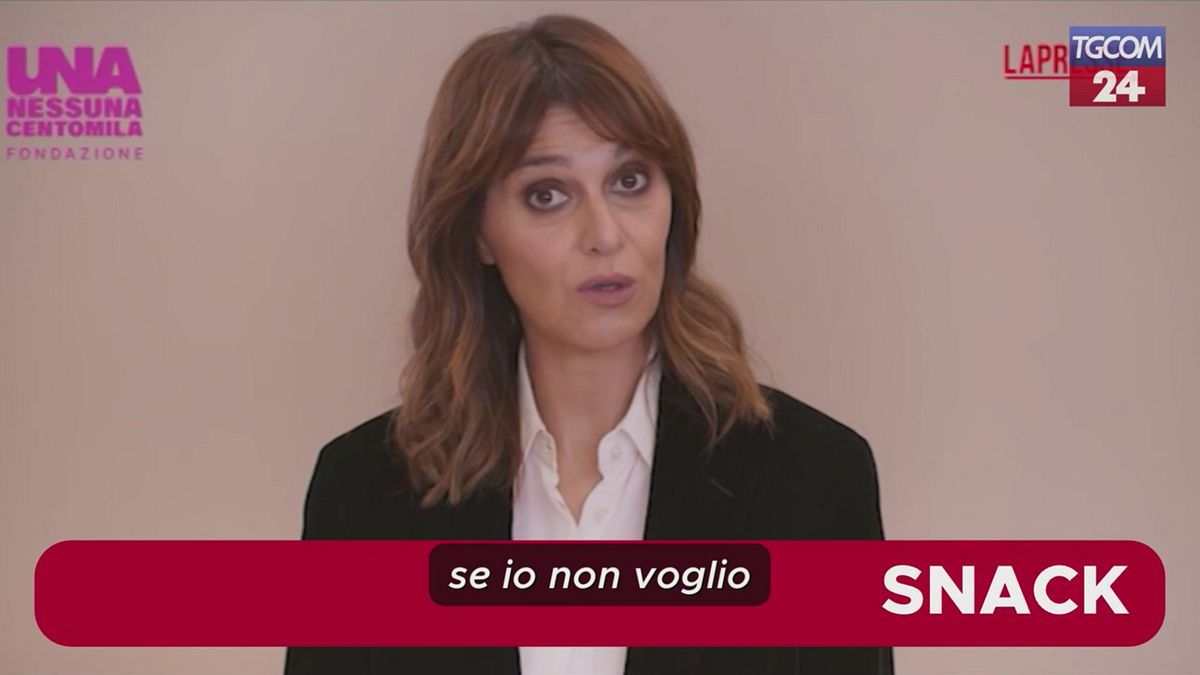 Violenza sulle donne, la campagna "Se io non voglio, tu non puoi"