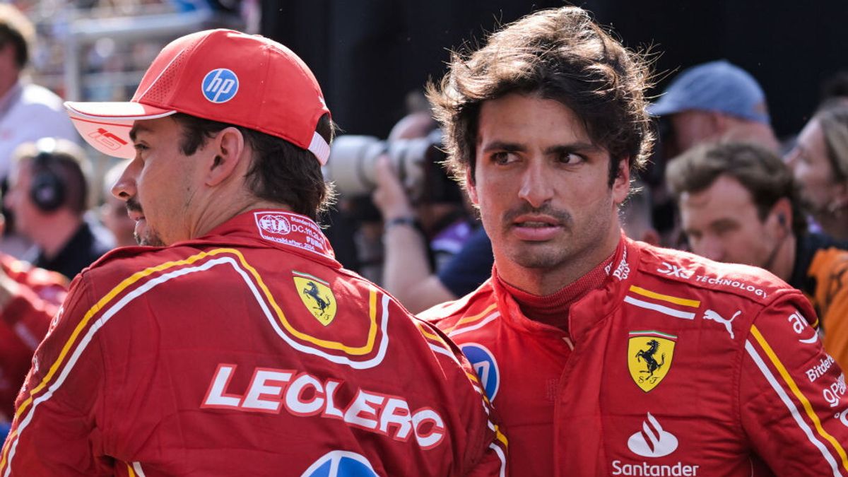 Charles Leclerc e Carlos Sainz