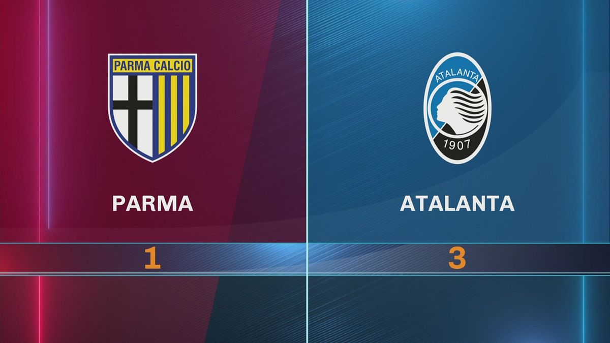 Parma-Atalanta 1-3: gli highlights