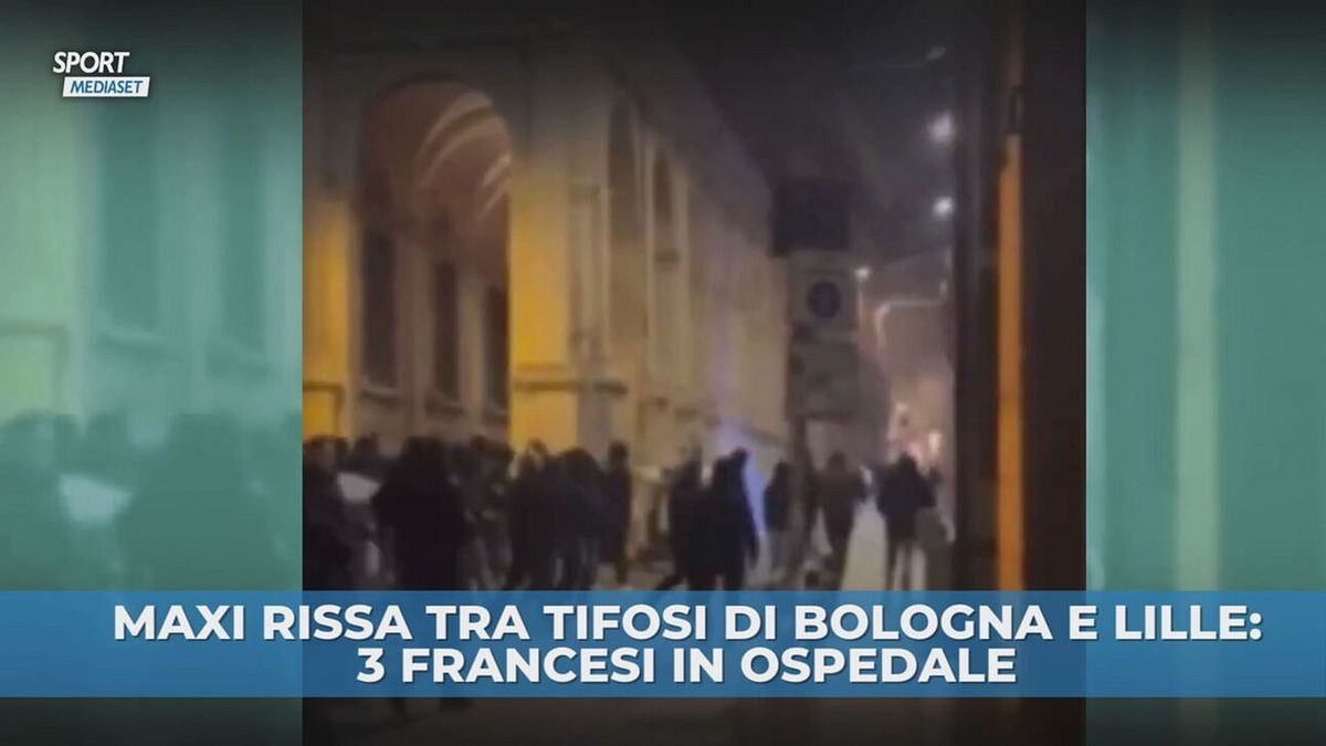 Maxi rissa tra i tifosi di Bologna e Lille- 3 francesi in ospedale