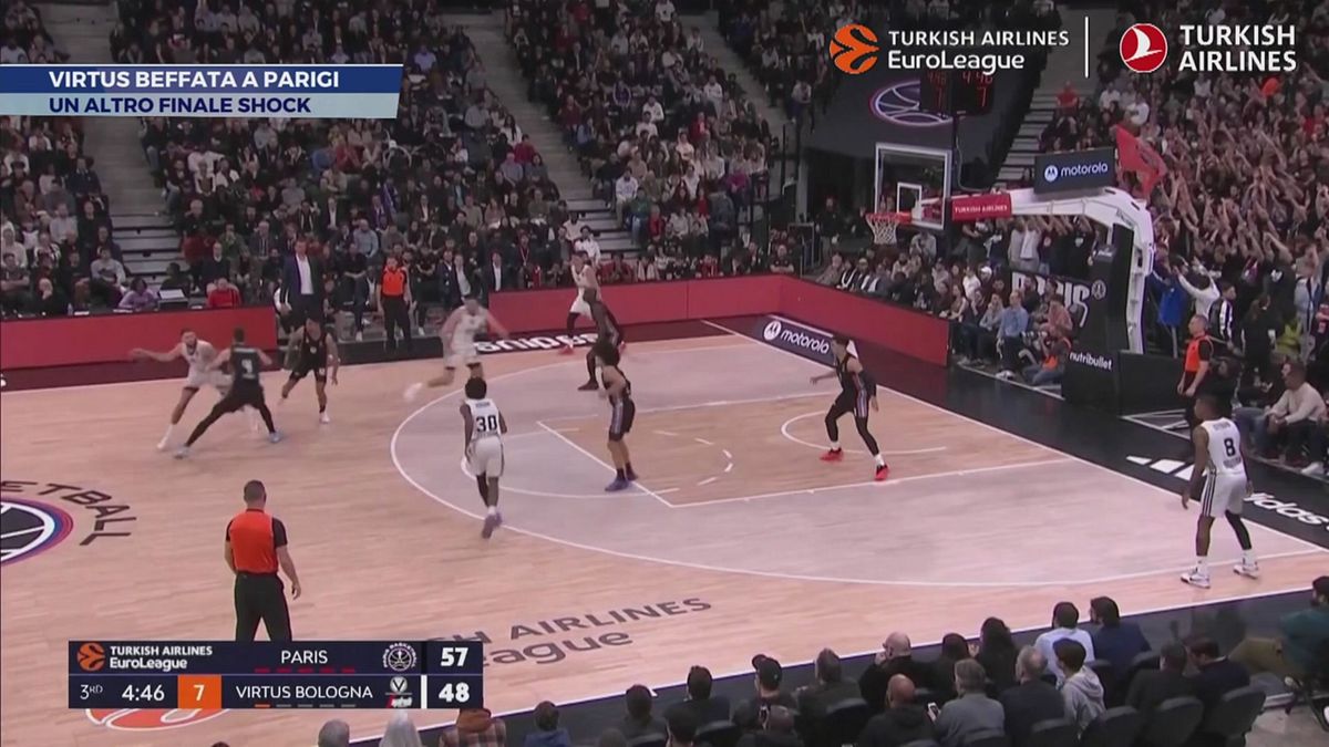 Virtus beffata a Parigi