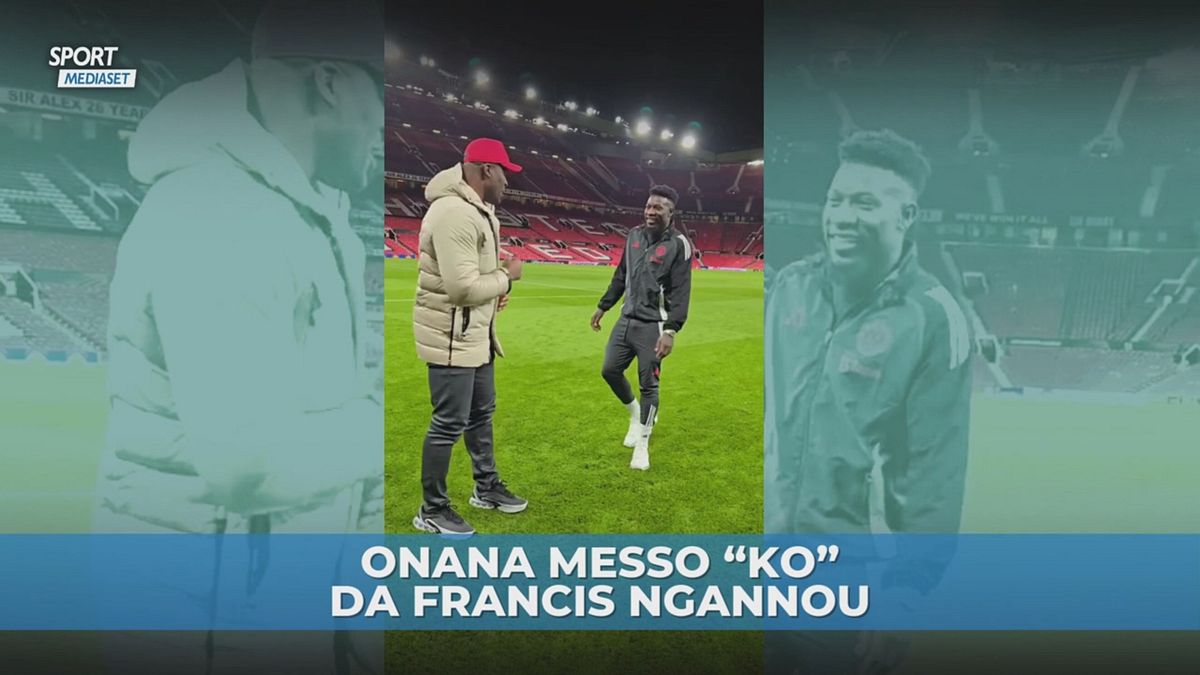 Onana messo "KO" da Francis Ngannou