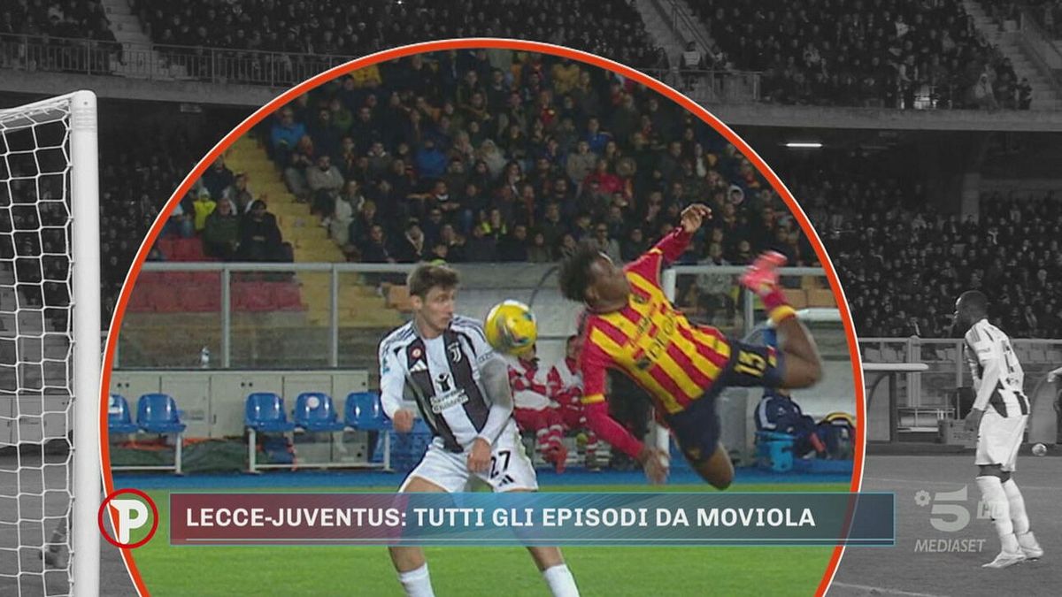 La moviola di Lecce-Juve: manca un rigore ai bianconeri e/o ai giallorossi?