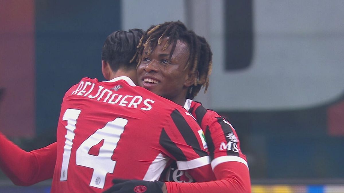 21' | Gol di Chukwueze (Milan-Sassuolo 3-0)