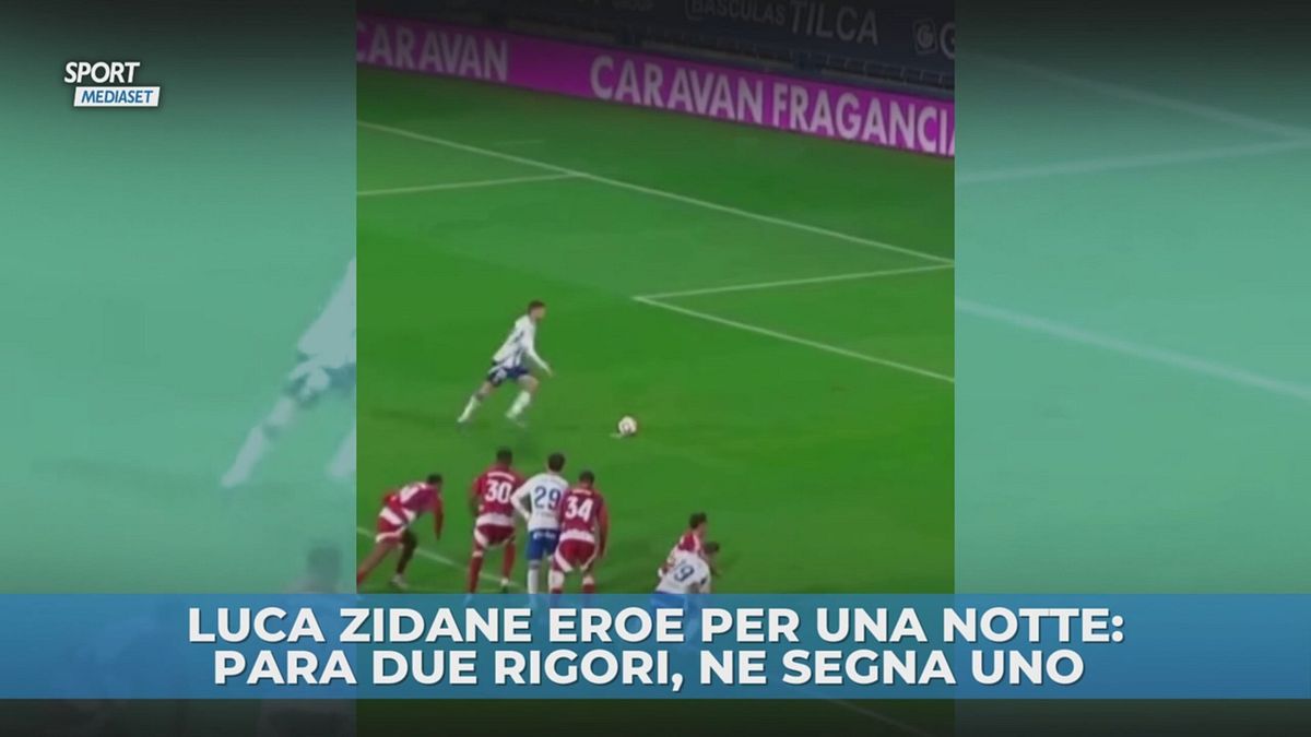 Il figlio di Zizou eroe per una notte