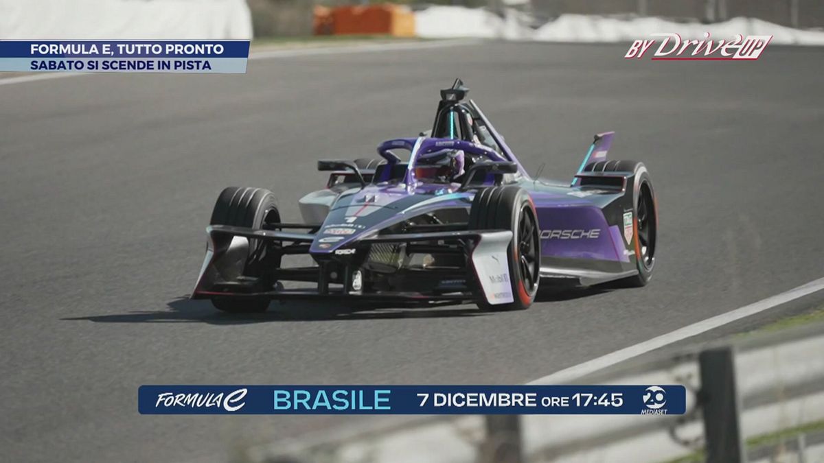 Formula E, sabato si scende in pista