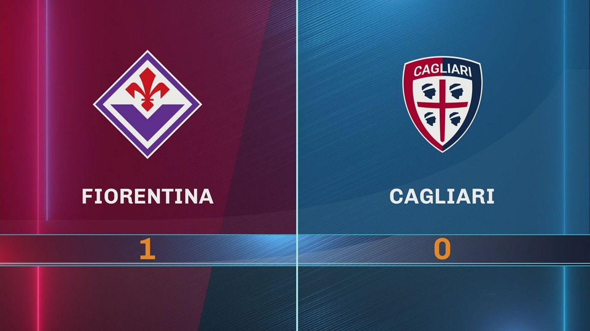 Fiorentina-Cagliari 1-0: gli highlights