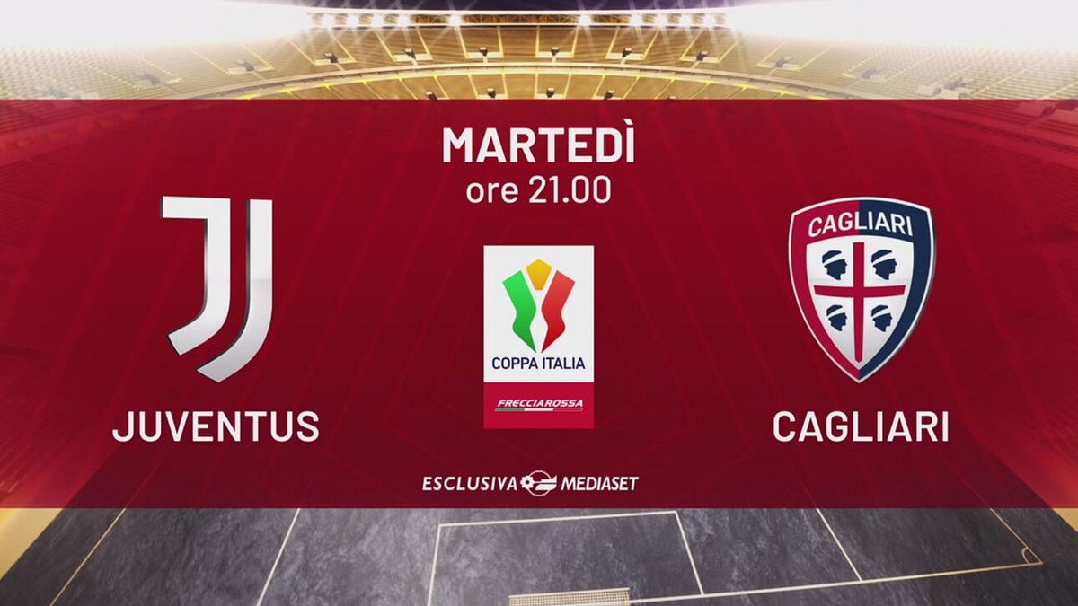 Juventus-Cagliari: martedì 17 dicembre alle 21.00