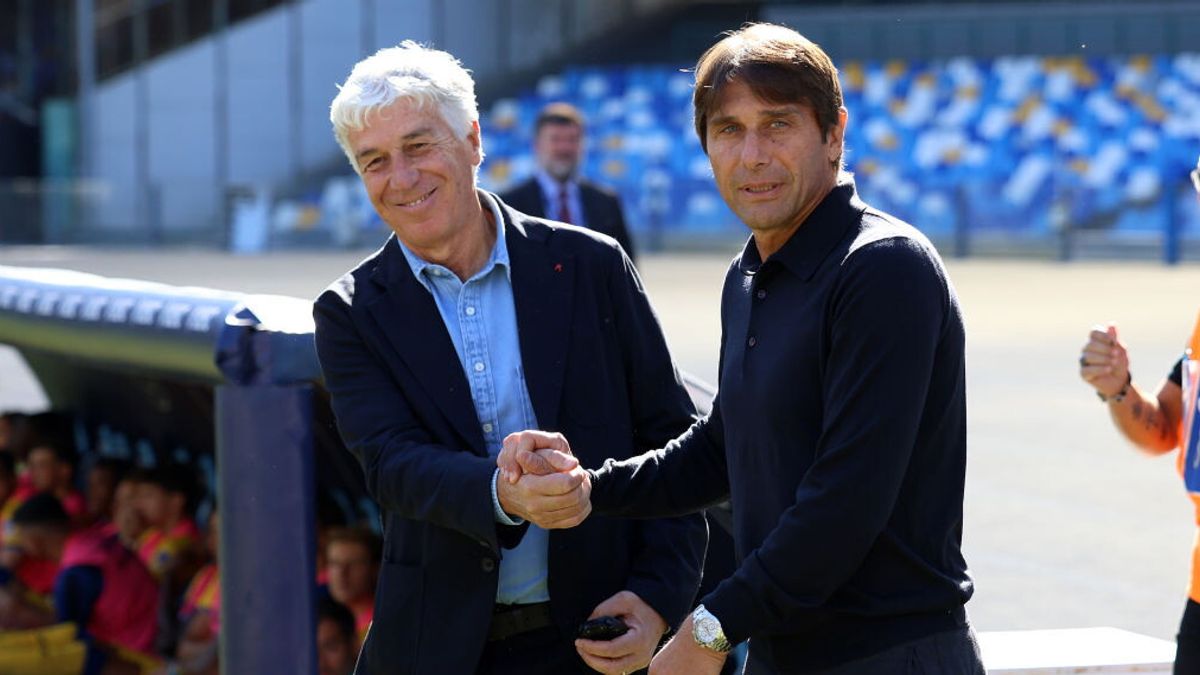 Gian Piero Gasperini e Antonio Conte