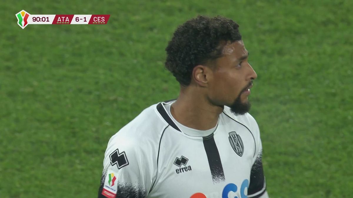 90' | Gol di Ceesay (Atalanta-Cesena 6-1)